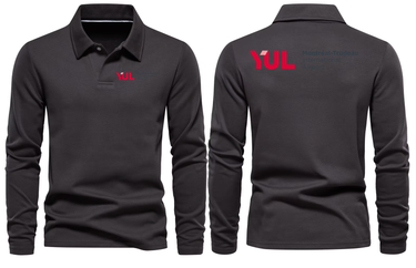 YUL AIRPORT LONG SLEEVE POLO